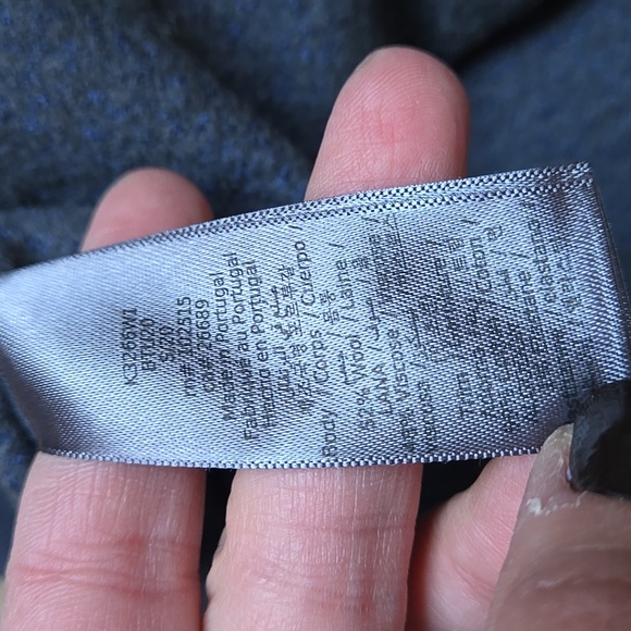 JOHN VARVATOS ZIPPED HOODIE Size L.  Please see photo measurements. - Picture 8 of 8